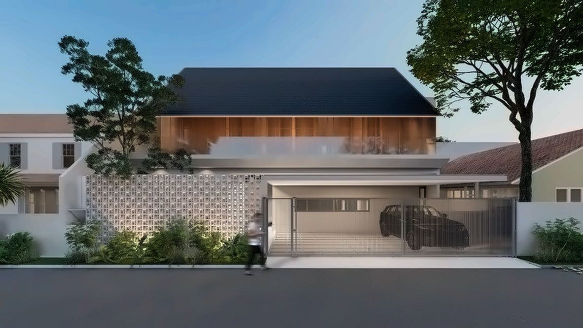 Rumah tinggal hasil pengerjaan KPU